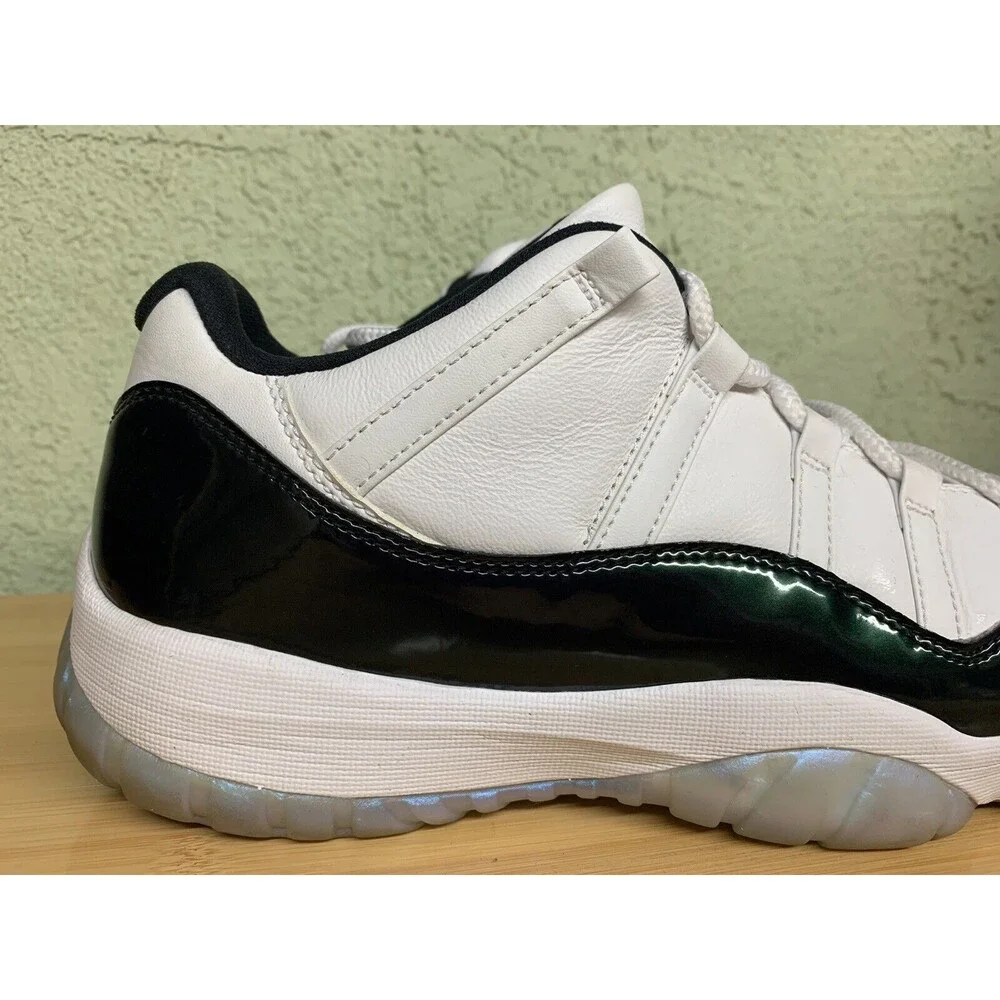 Nike Air Jordan 11 Retro Low Iridescent Emerald OG XI 52895–145 Men Size‎ 14